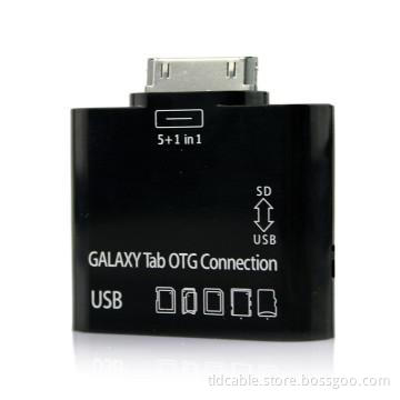 Wholesale 5 in 1 USB OTG Connection for Samsung Galaxy Tab